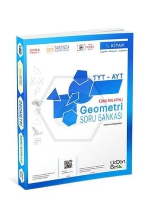 2022 Tyt Ayt Geometri Konu Anlatımlı Soru Bankası 1. Kitap TYC00227375114