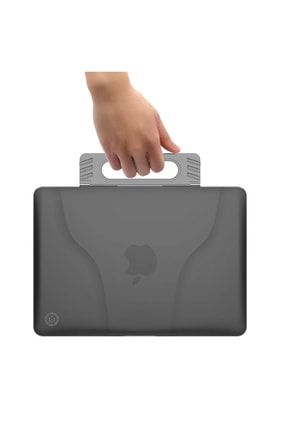 Ally Macbook Pro 13.3 M1 A2338 (2020-2021) Portatif Alt Üst Kılıf Çanta 814-35145