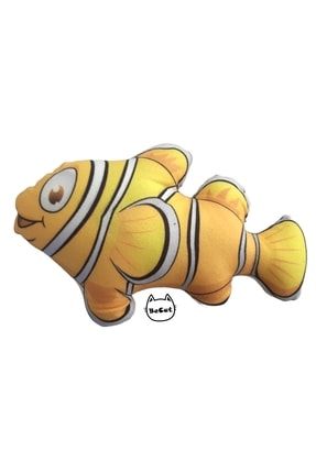 Sarı Nemo Balık Kedi Oyuncağı CAEI