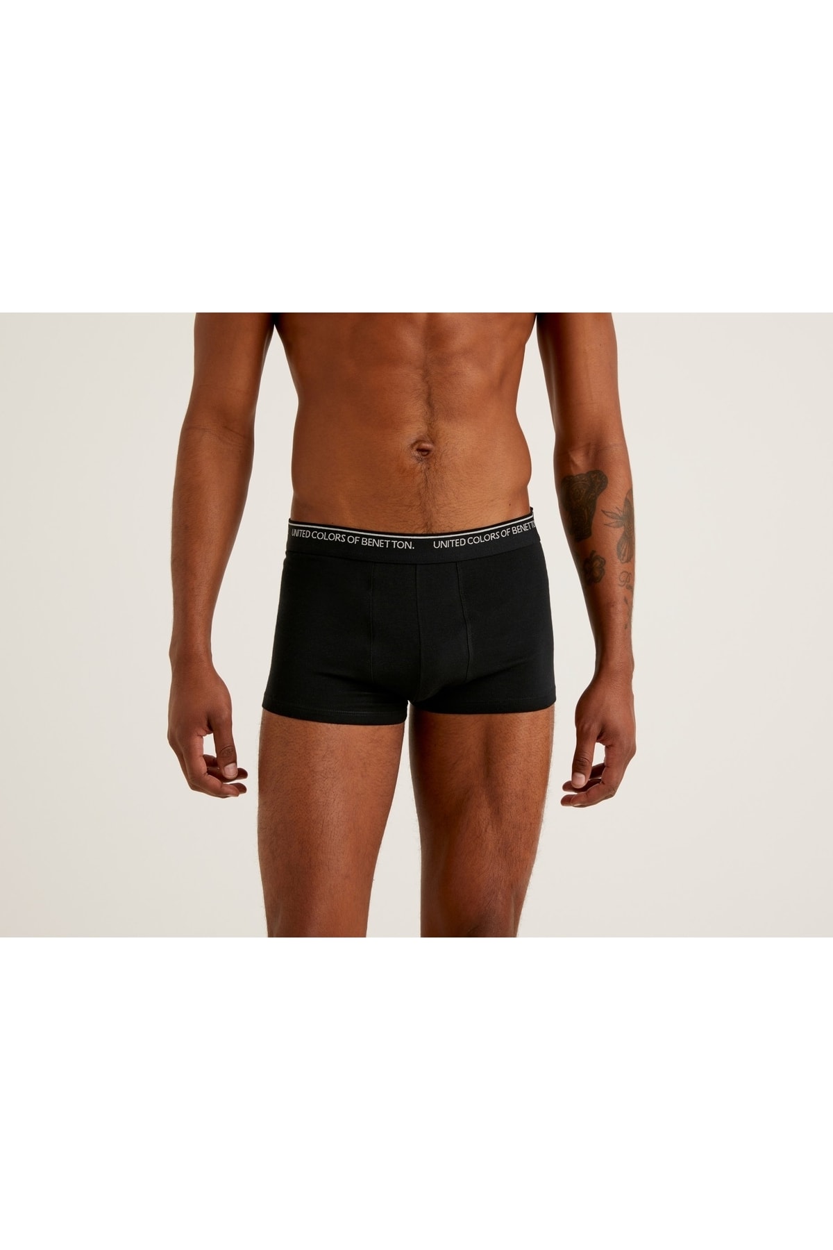 یونایتد کالرز آو بنتون شورت بوکسور کش‌دار با لوگوی بنتون