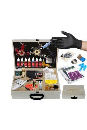 XLINETATTOO Çantalı Tattoo Dövme Makinesi Full Set - Bm-999