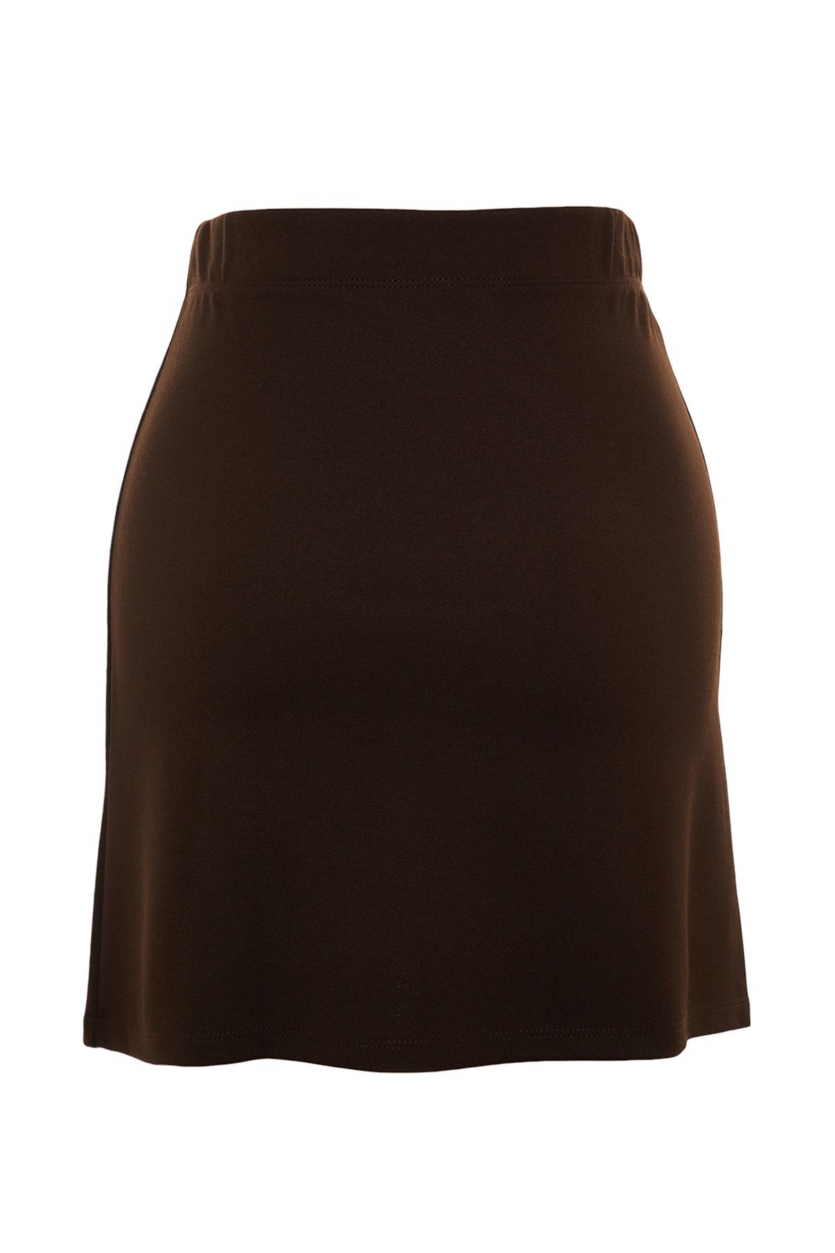 Brown pencil 2025 school skirt
