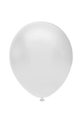 Beyaz Sedef Metalik Balon 5'li CEMRE08-01687