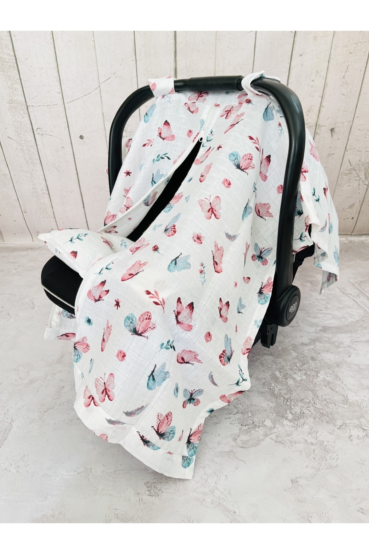 JUNİPERUS Müslin Puset Örtüsü Ve Anakucağı Minderi fotoğrafı 2 (önizleme)