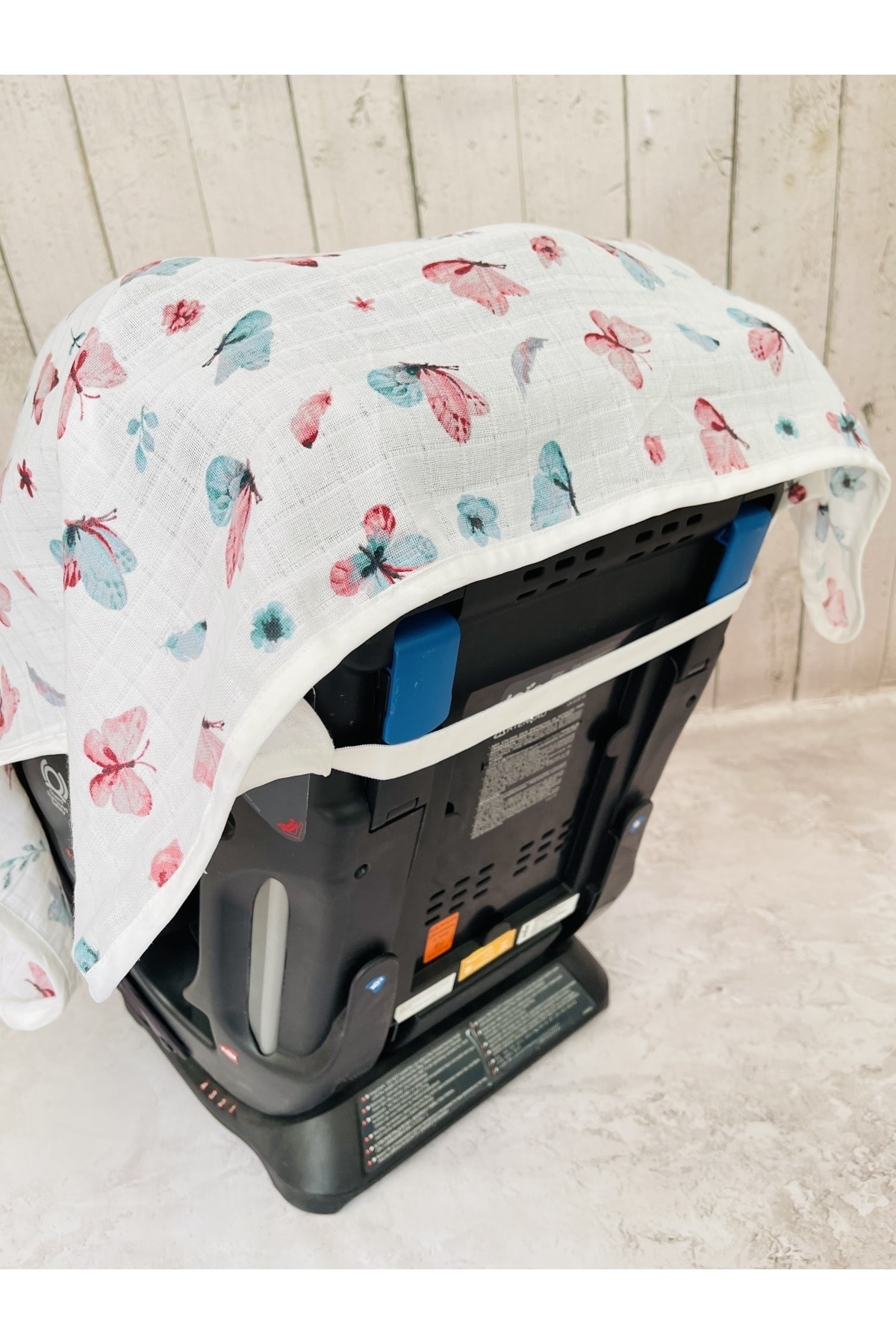 JUNİPERUS Bebek Müslin Oto Koltuk Puset Kılıfı Lastikli fotoğrafı 4 (önizleme)