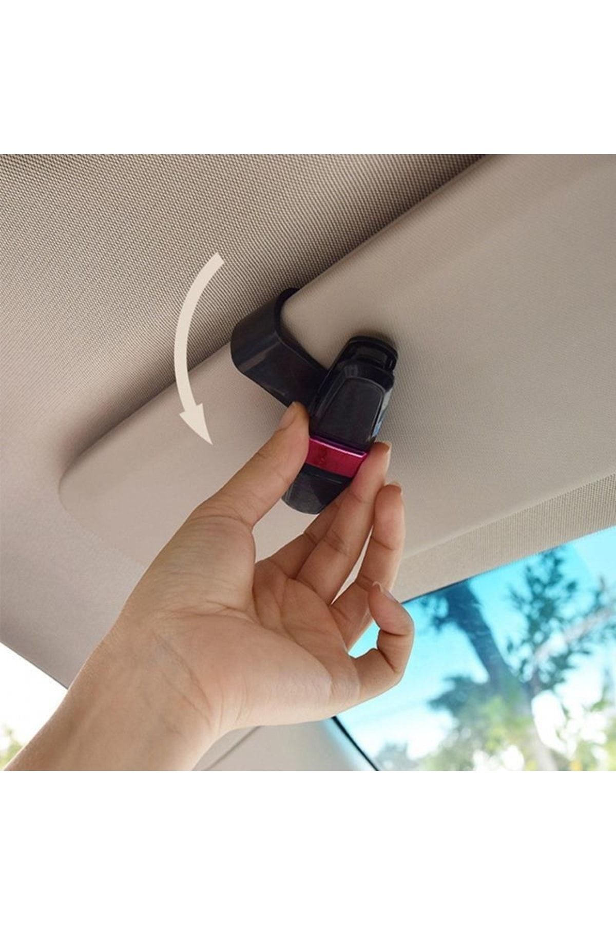 Space-In-Car Glasses Holder 3 Colors 6