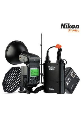Ad360 Iı N Nikon Mobil Flaş Full Kit ( Ad360ıı, Tetikleyici, Softbox, Tripod) BP.GO.AD360II.X2TC04