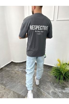 Respective Gri Tshirt P-001726