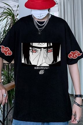 Anime Naruto Uchiha Kol Detay Unisex T-shirt RBTS410163