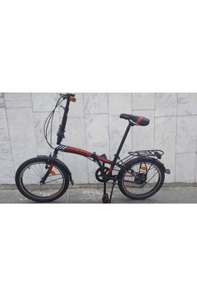 20 Jant Katlanır Daafu Foldıng Rd 1100 Siyah-kırmızı Bisiklet SC-170