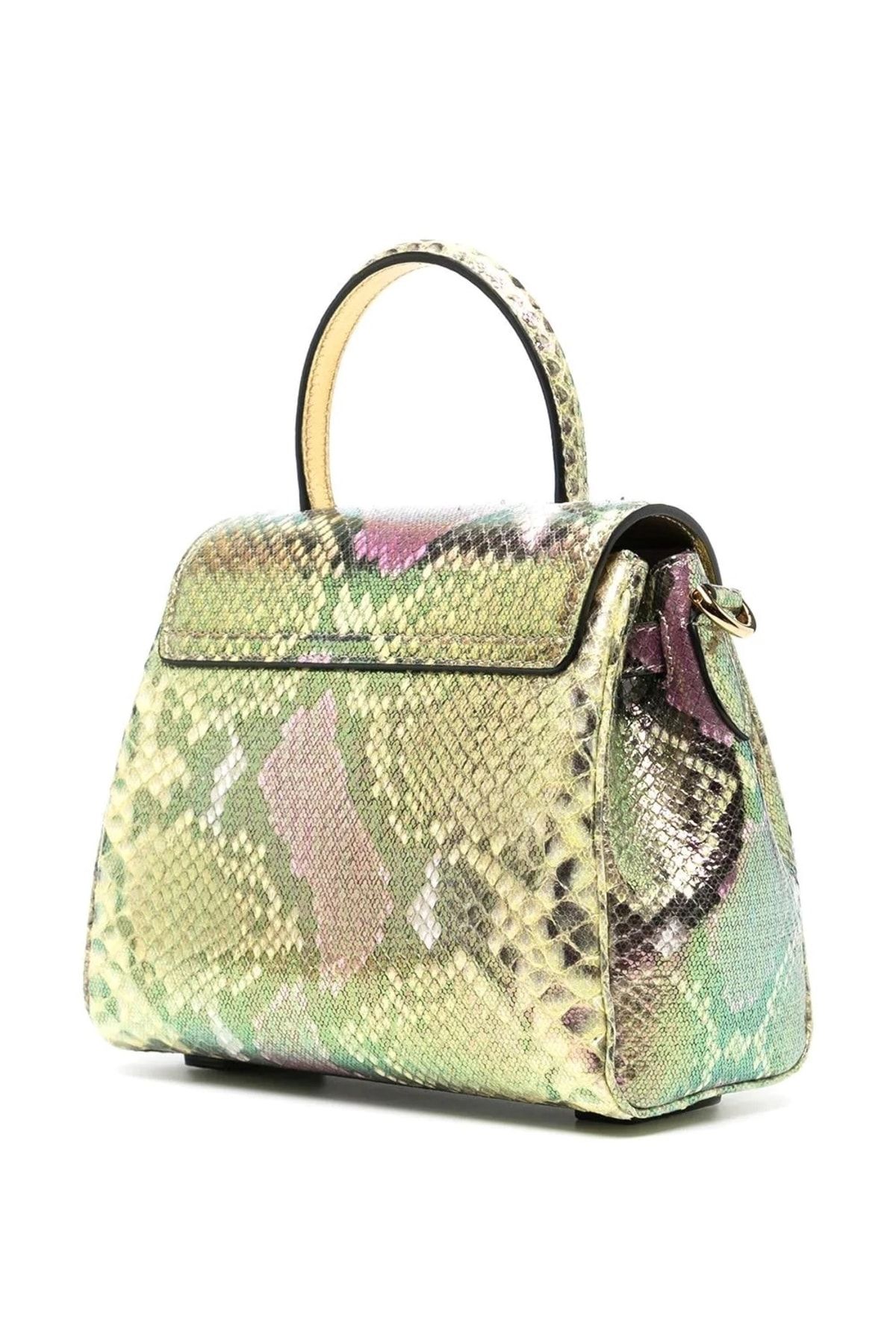 Versace discount snakeskin bag