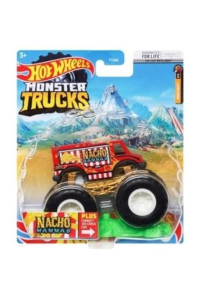 Monster Trucks 1:64 Arabalar Nacho Mamas Hotwheels Monster Truck Araçları FYJ44 HHG61
