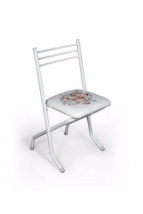 Katlanır Metal Mutfak Sandalye Bahçe Sandalye SAN-3