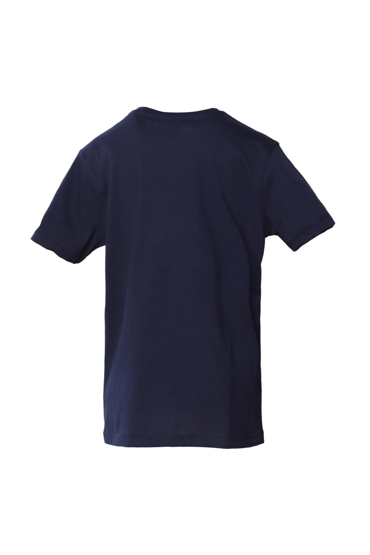 hummel تی شرت مرد آبی چاپی 911569-7480 HMLCOL S/S