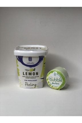 Velvety Concept Lemon Body Peelıng / 400ml Vücut Peelingi Pedikür Topu 109