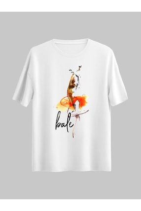 Özel Tasarım Bale / Balerin / Sanat Tişört BLX7801D