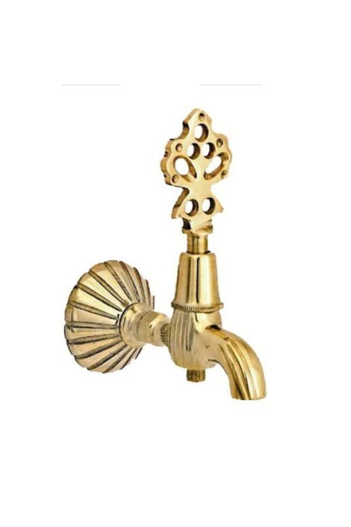 Pratik Osmanlı Musluk Nostaljik Hamam Banyo Musluğu Pirinç Musluk Tezeller