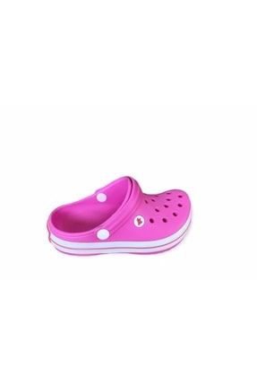 Kssoft Pembe Crocs Çocuk Terlik Sandalet ŞHZ-900