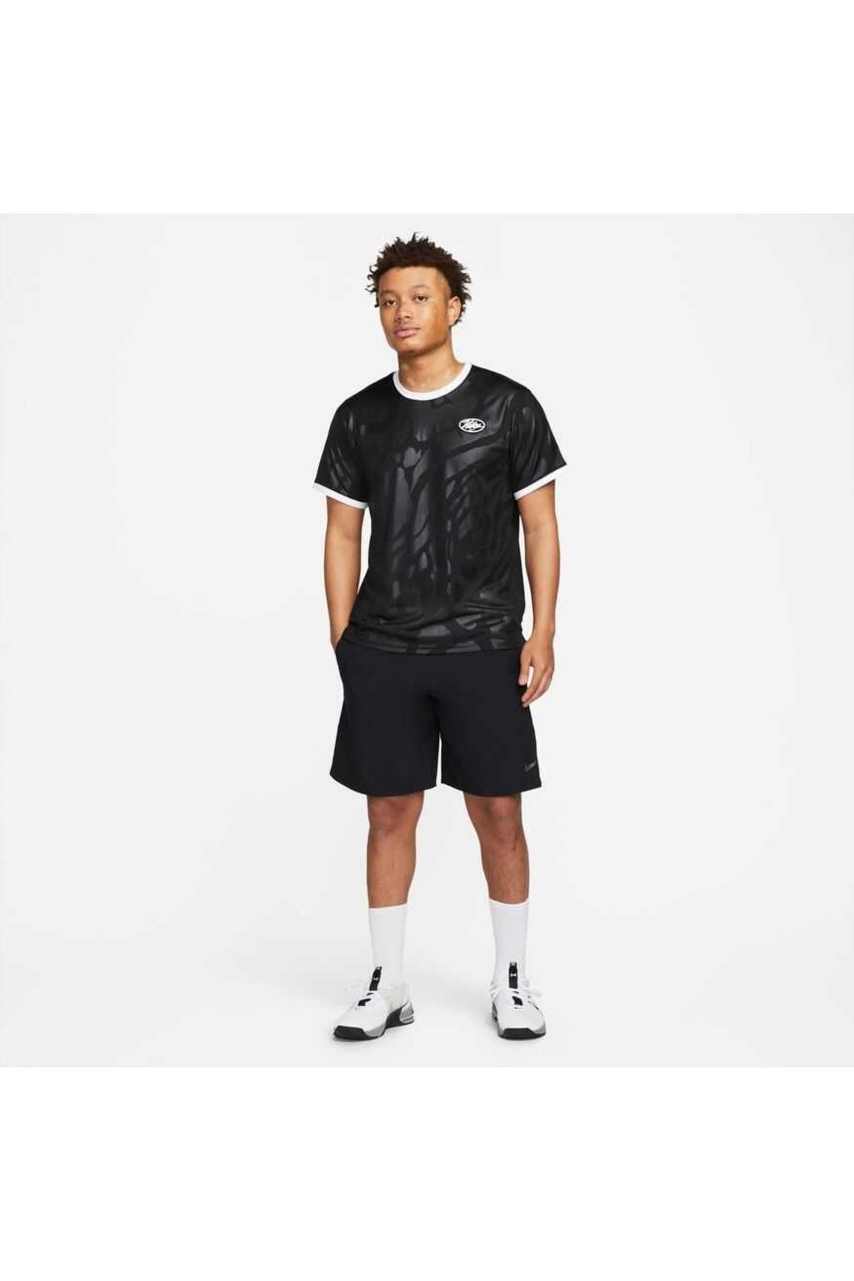 Nike Pro Dri Fit Men's Tight Fit Short Sleeve Top Slim Fit Body