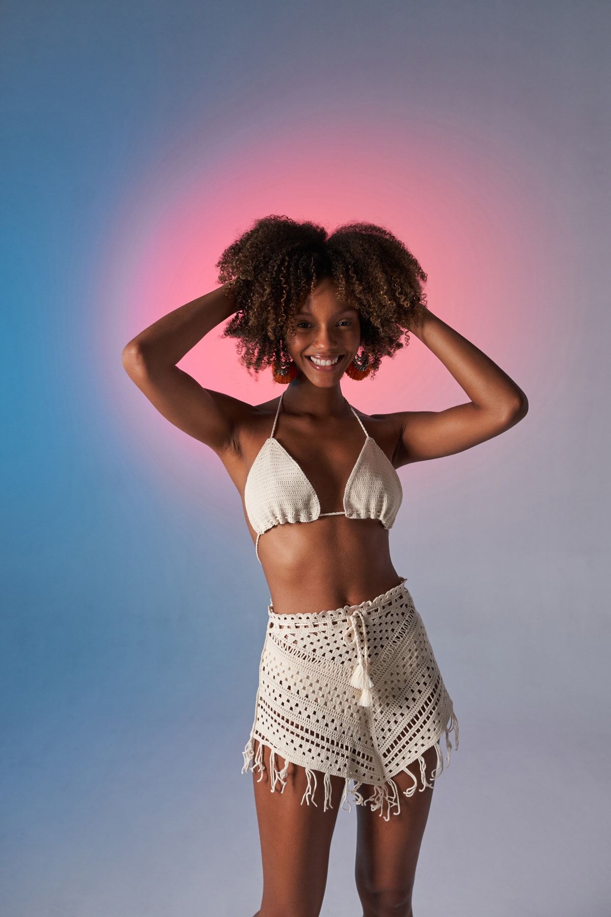 HOLLY LOLLY Zweiteiler Beige Regular Fit Fast ausverkauft