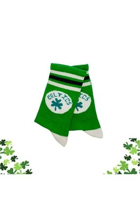 Kaliteli Celtics Desenli Renkli Soket Çorap CCSKT-30