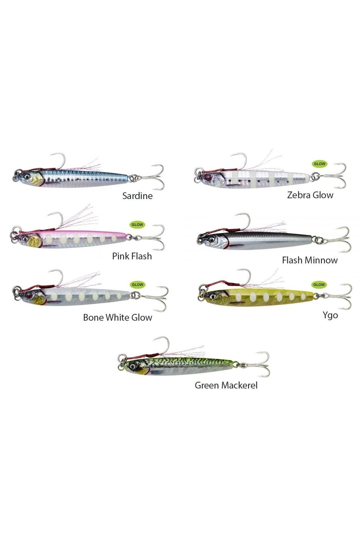 SAVAGE GEAR Metalen Lokaas 3D Scan Slim Jig Minnow 180g
