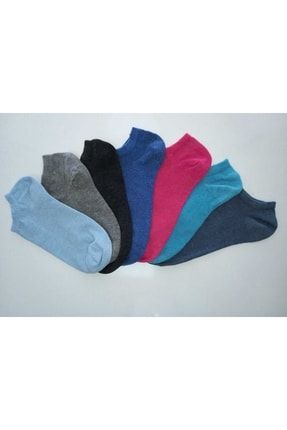 7'li Renkli Kadın Çorap Seti EB-2001