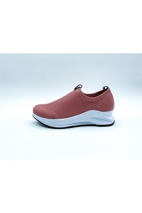 Kadın Pembe Bağcıksız Spor Ayakkabı BJST2100103