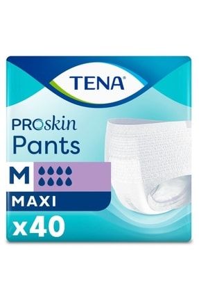 Proskin Pants Maxi Emici Külot, Orta Boy (m), 8 Damla, 10'lu 4 Paket 40 Adet BULUT4153