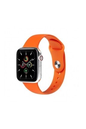 Apple Watch 42/44/45 Uyumlu Beden Sport Band Silikon Saat Kordonu LCS424445