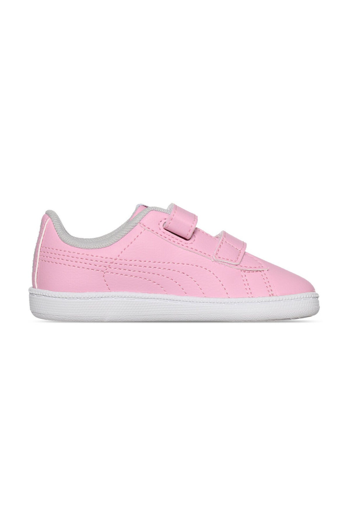 Puma Unisex Sneaker - PUMA UP V Inf Pale Pink-Puma White-Gray - 37360313 ZN9929