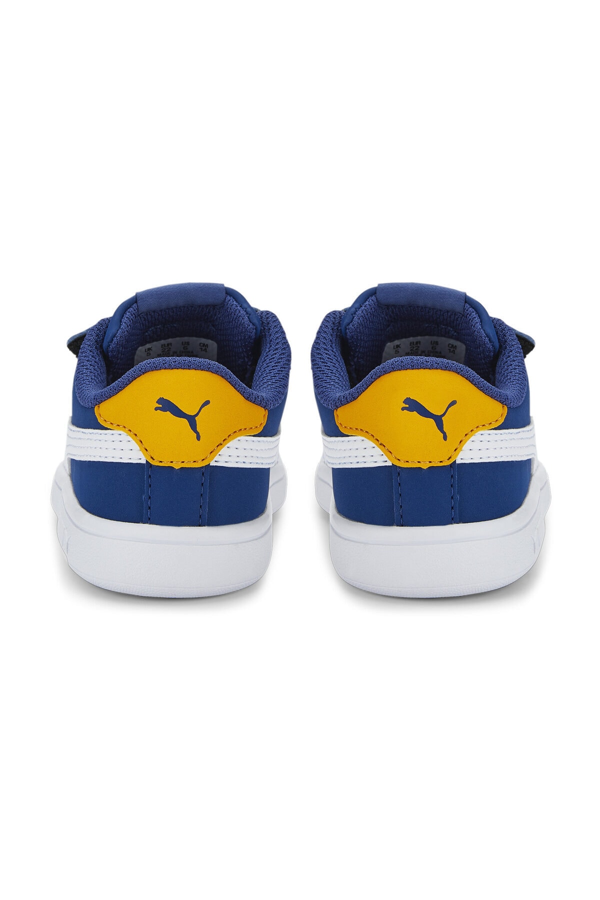 کفش ورزشی یونیسکس - Puma Smash v2 Buck V Inf Blazing Blue-Pu - 36518447 اورجینال - تصویر 4