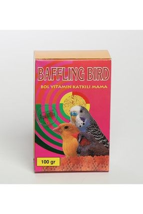 Bird Muhabbet Kuşları Için Bol Vitamin Katkılı Mama 100gr BAFMAM06