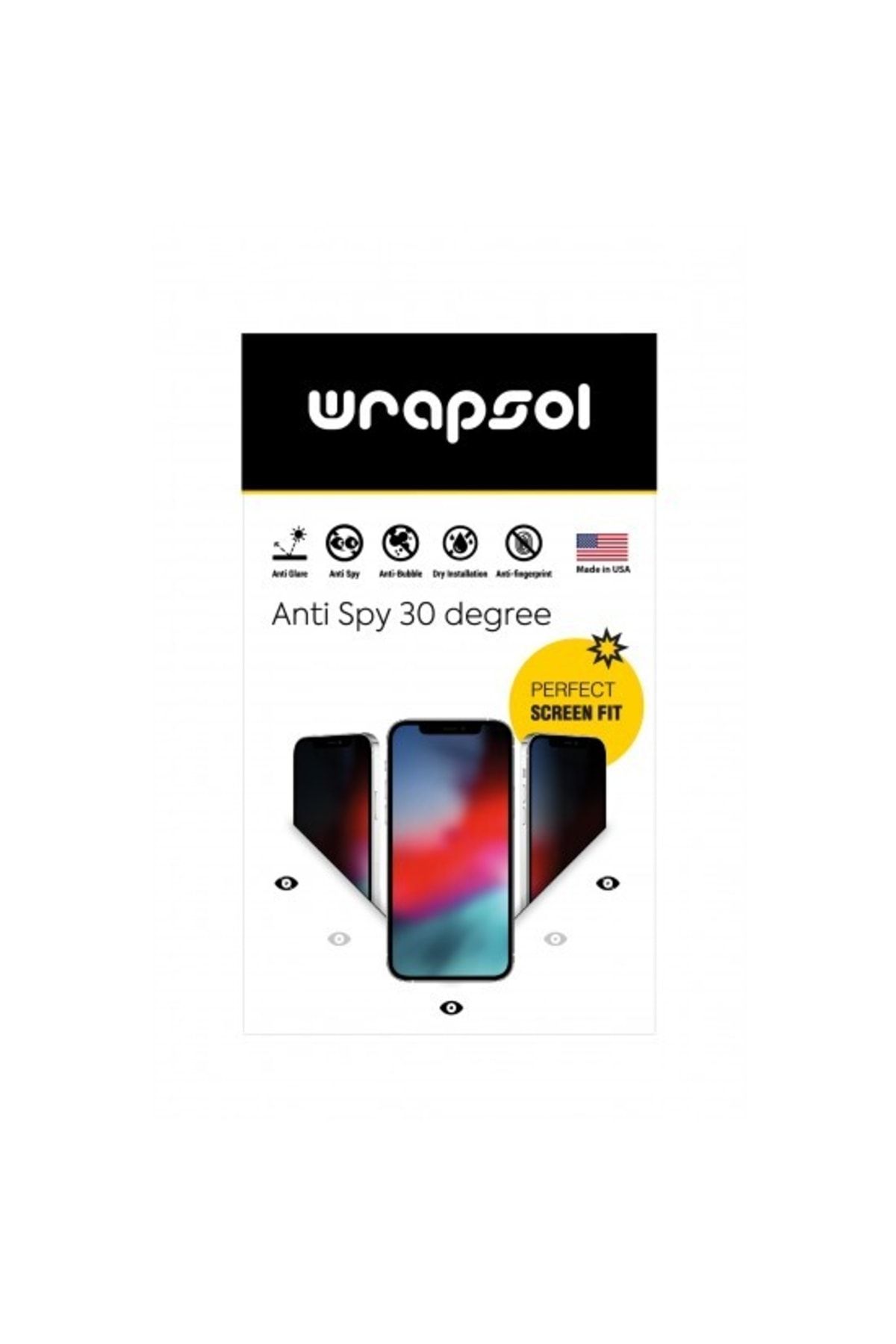 Wrapsol-Palm Pvg 100e Ghost Screen Protector Coating Privacy Screen Invisible When Viewed from the Side 2