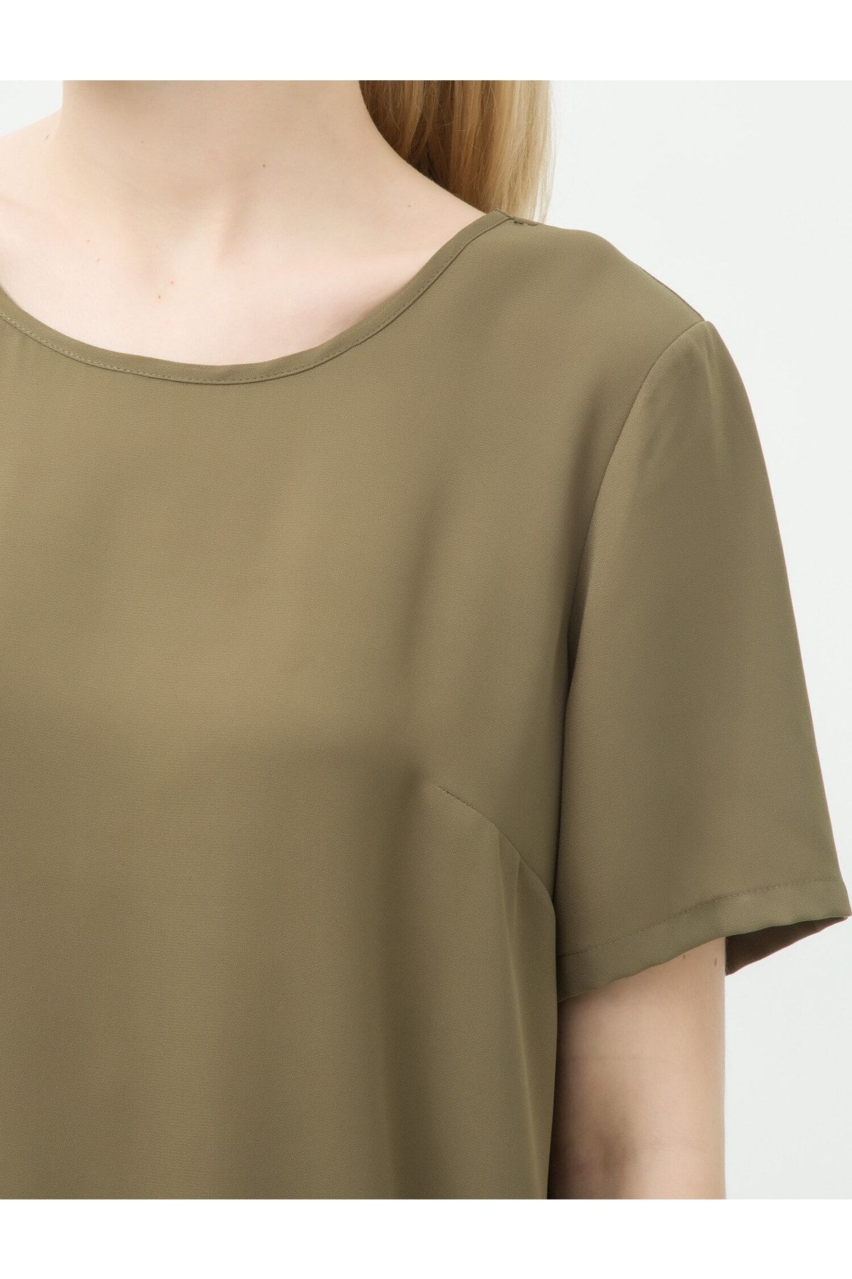 Koton-Damska bluzka khaki 6YAK62640OW 4