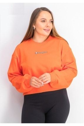 Sweatshirt Embroidered Turuncu 112685-S20-OS014