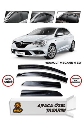 Renault Megane 4 Sd Cam Rüzgarlığı 4lü PRA-5753343-1207