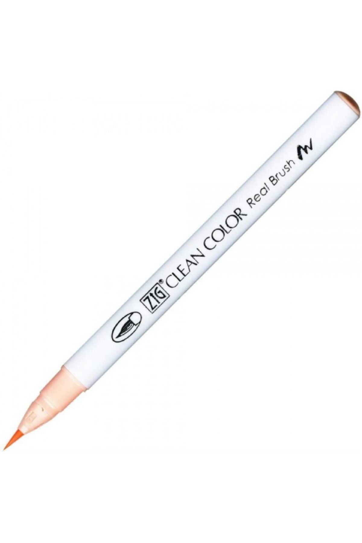 Zig-Clean Color Real Brush Rb-6000At 220 Tea Rose Brush Tip Pen 1