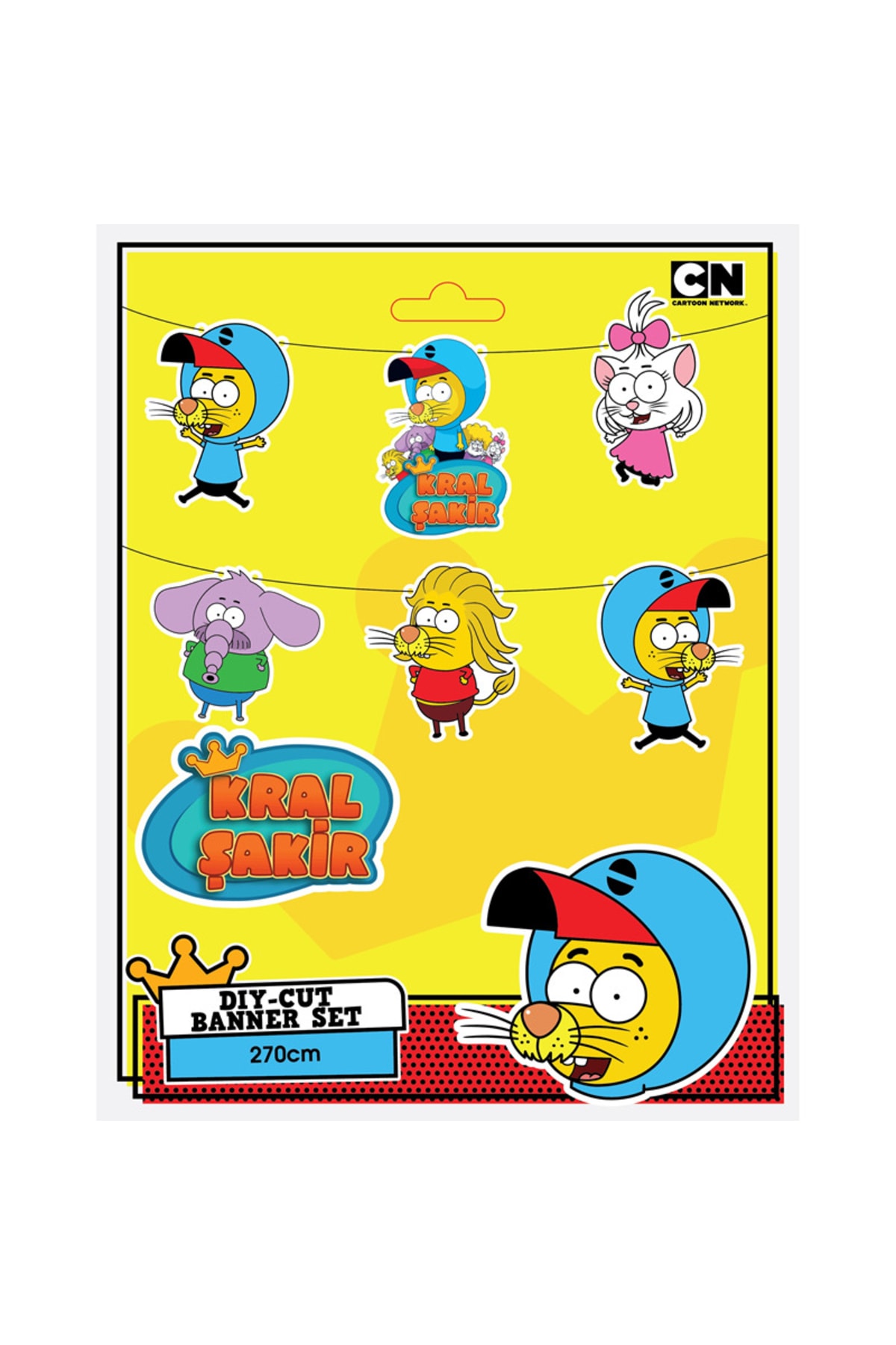 Genel Markalar Kral Şakir DIY-CUT Özel Kesim Banner