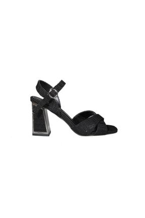 Kadın Siyah Topuklu Ayakkabı PM221 K4000 Siyah