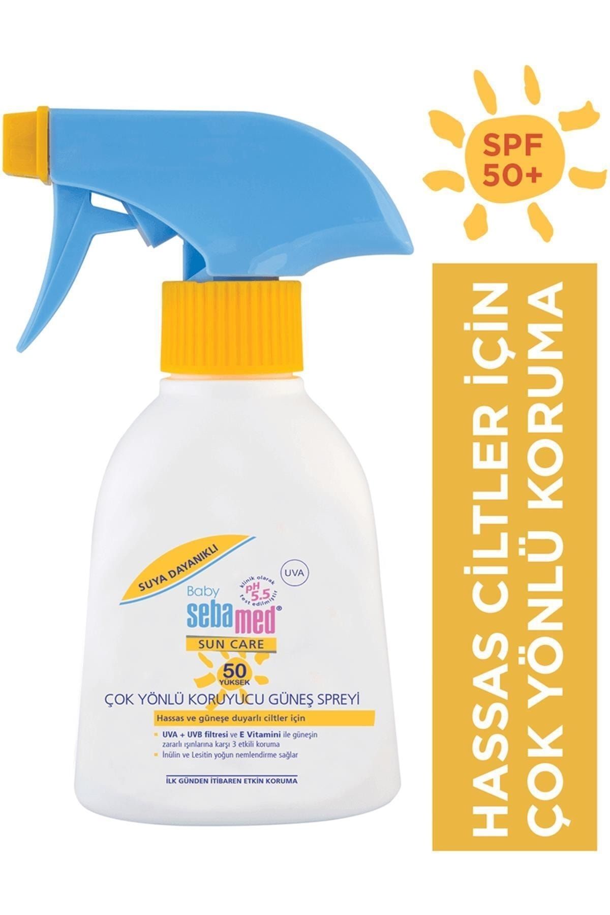 Sebamed لوسیون حفاظتی از آفتاب بچه‌ها SPF50+ 200 میلی‌لیتر