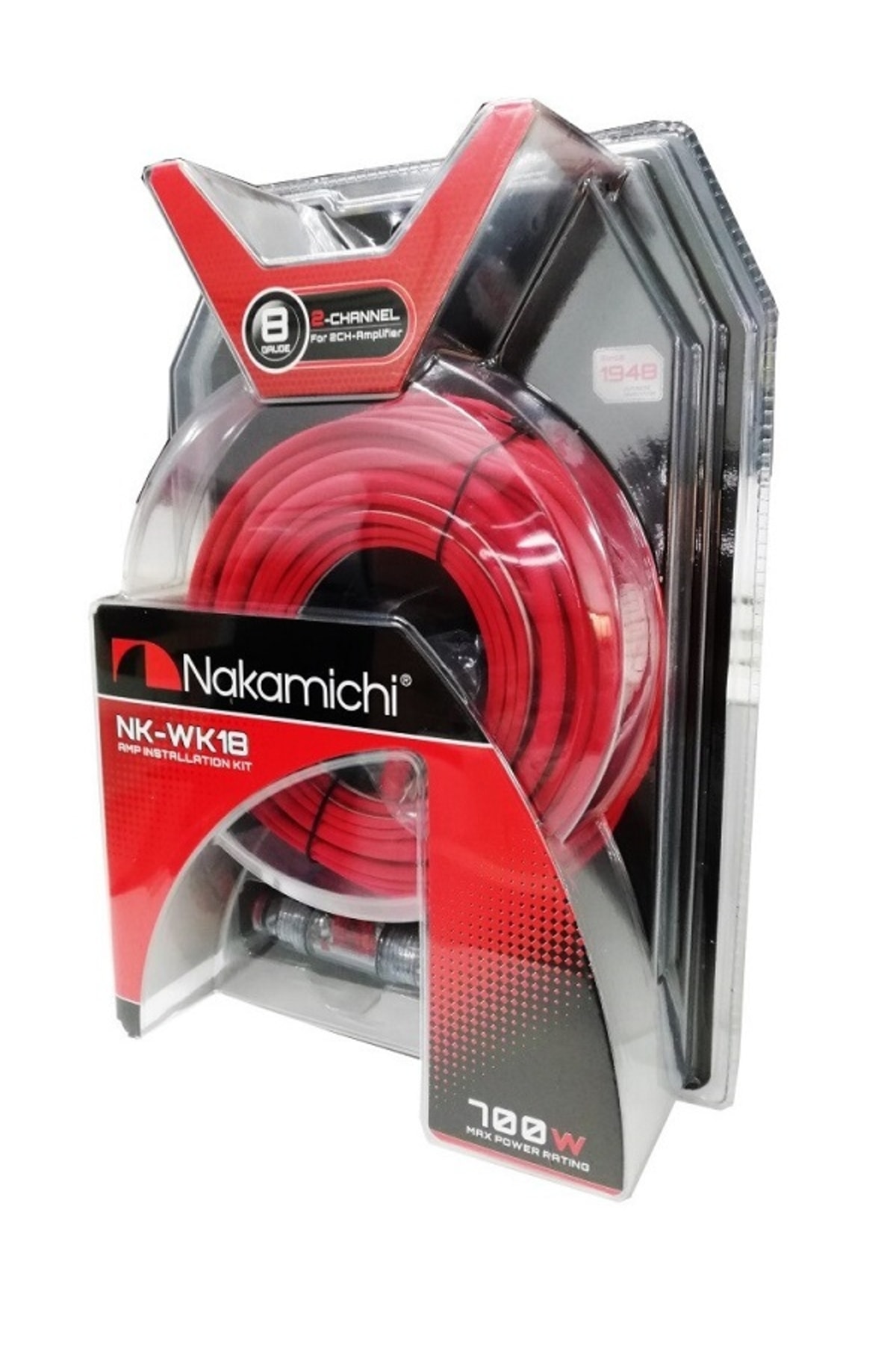 Nakamichi Nk-wk18 - Amplifikatör Montaj Kiti 8ga % 100 Bakır