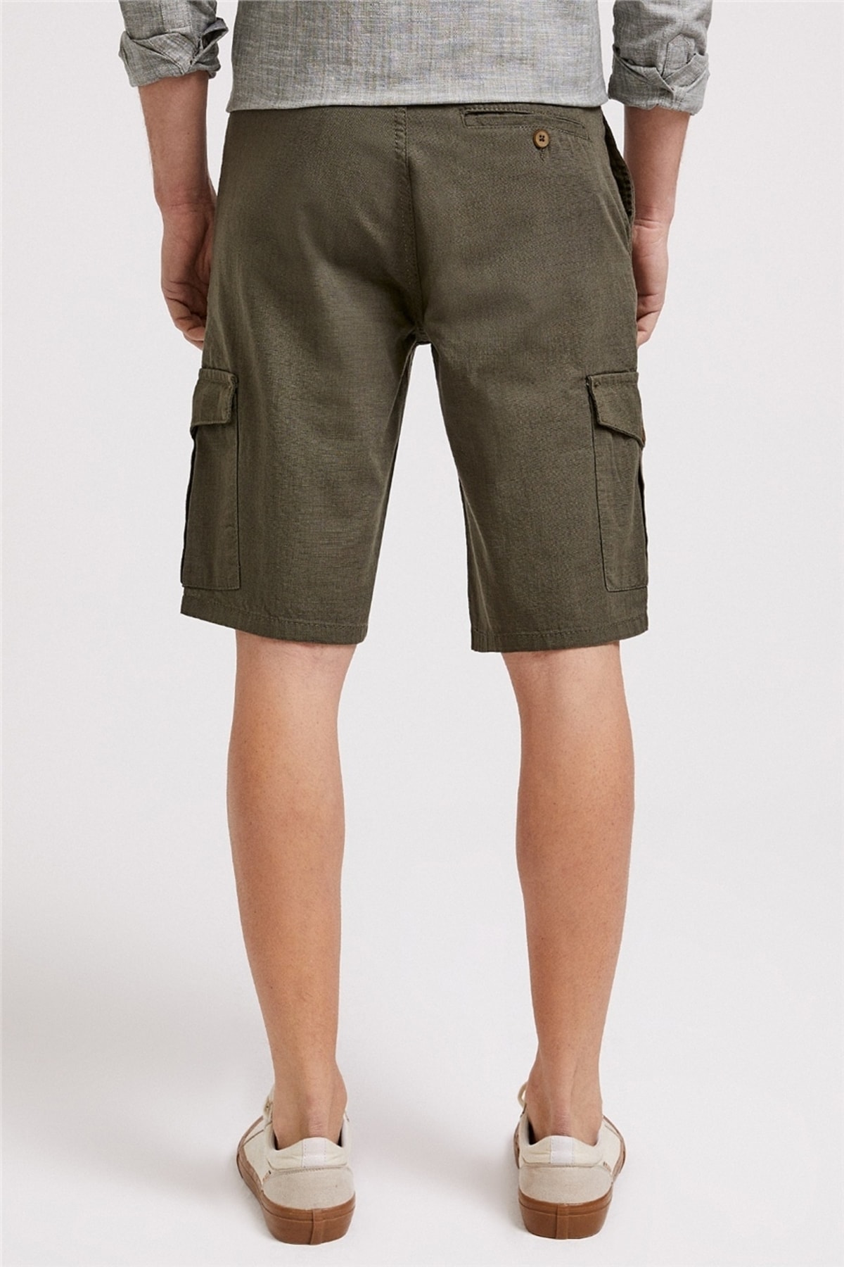 شلوارک مردانه راسته فاق نرمال | لی کوپر Lee Cooper 222 LCM 221008 - تصویر 4