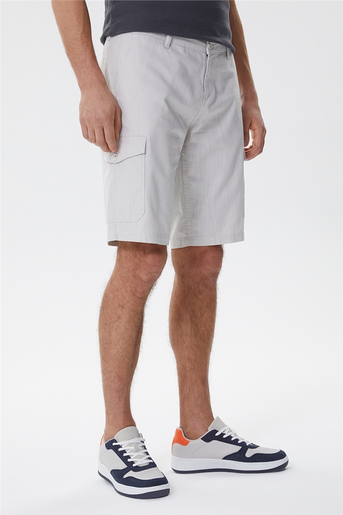 شلوارک مردانه راسته فاق نرمال | لی کوپر Lee Cooper 222 LCM 221008 - تصویر 3