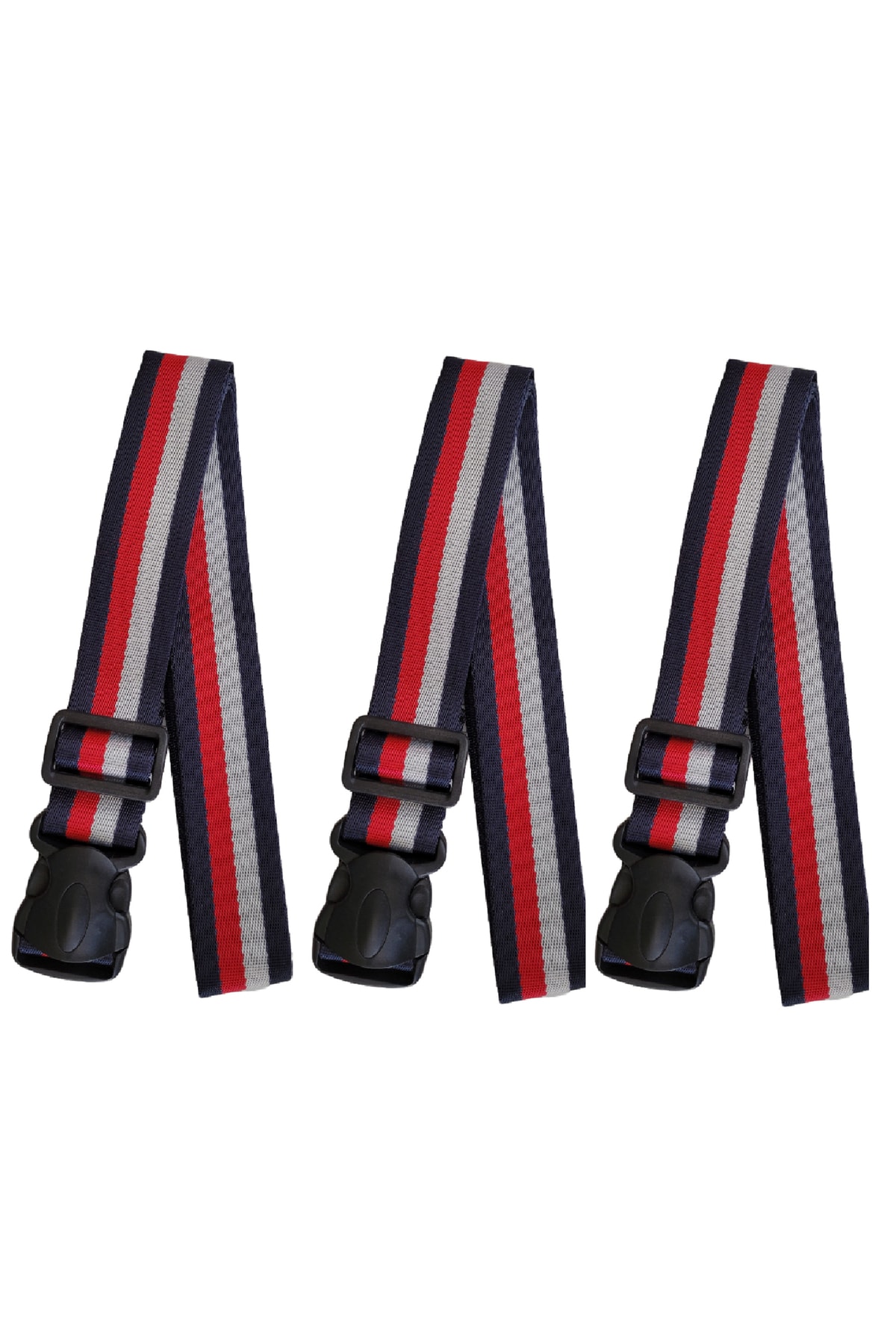 SAR  3 Adet Valiz Bavul Emniyet Kemeri