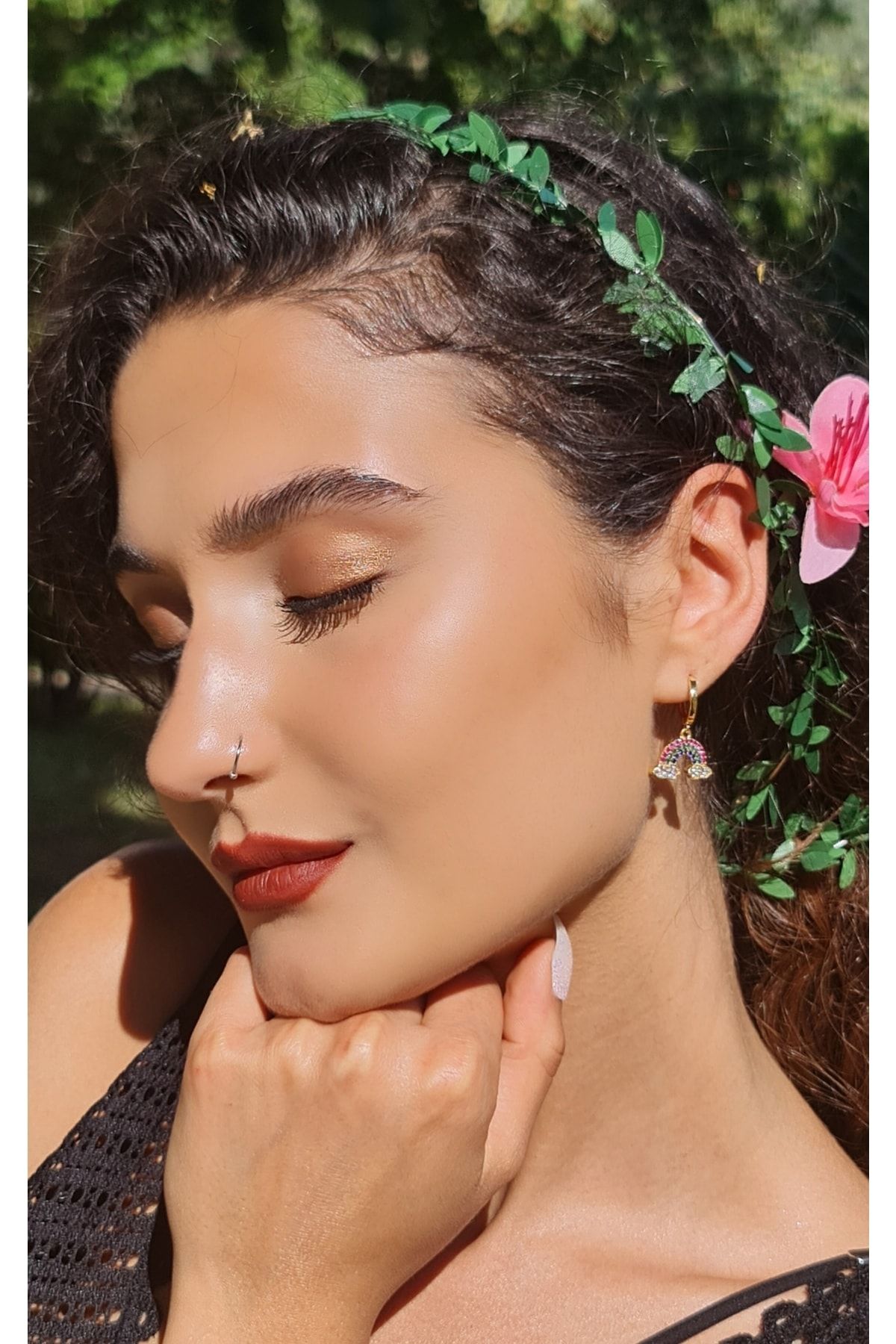 Earrings rainbow shop
