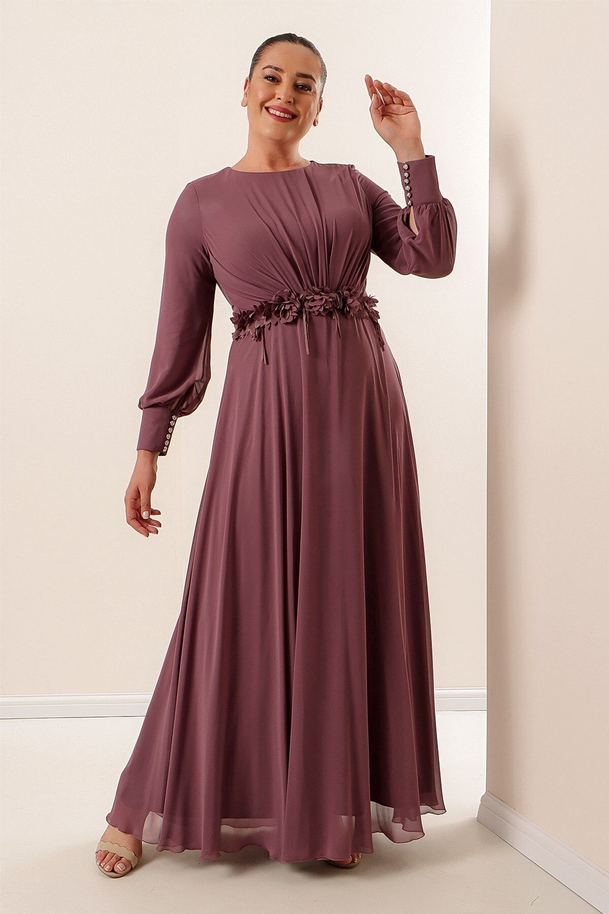 Dark dusty hotsell pink dress