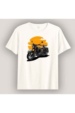 # Motosiklet Temalı Tişört, T-shirt, Hediye, Motorsiklet # T2-M007