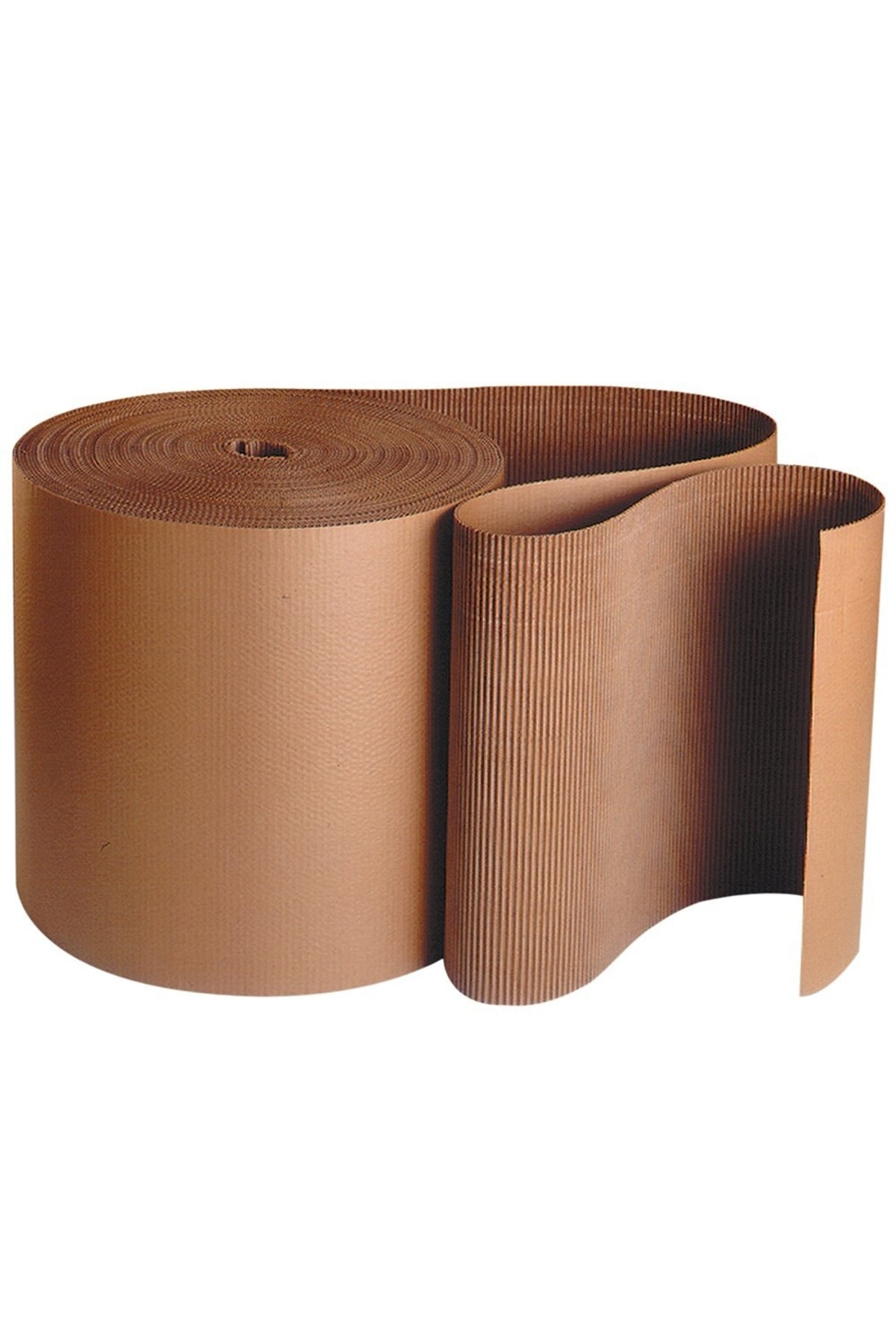 KORDEMİR AMBALAJ 120cm X 20m 24 M2 Oluklu Ondüle Rulo Mukavva Zemin Koruma Ambalaj Kartonu