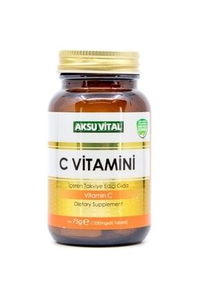 Aksu Vital C Vitamini 60 Tablet 1250 Mg shfcvit1